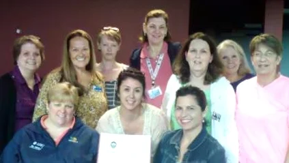 The Junior Auxiliary of Taney County received the efficiency award from the National Association of Junior Auxiliaries