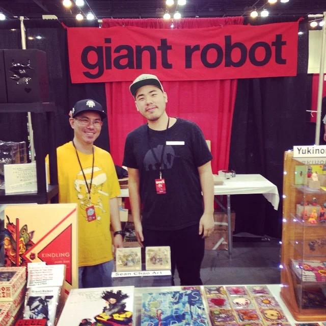With awesome Dean at GR Booth