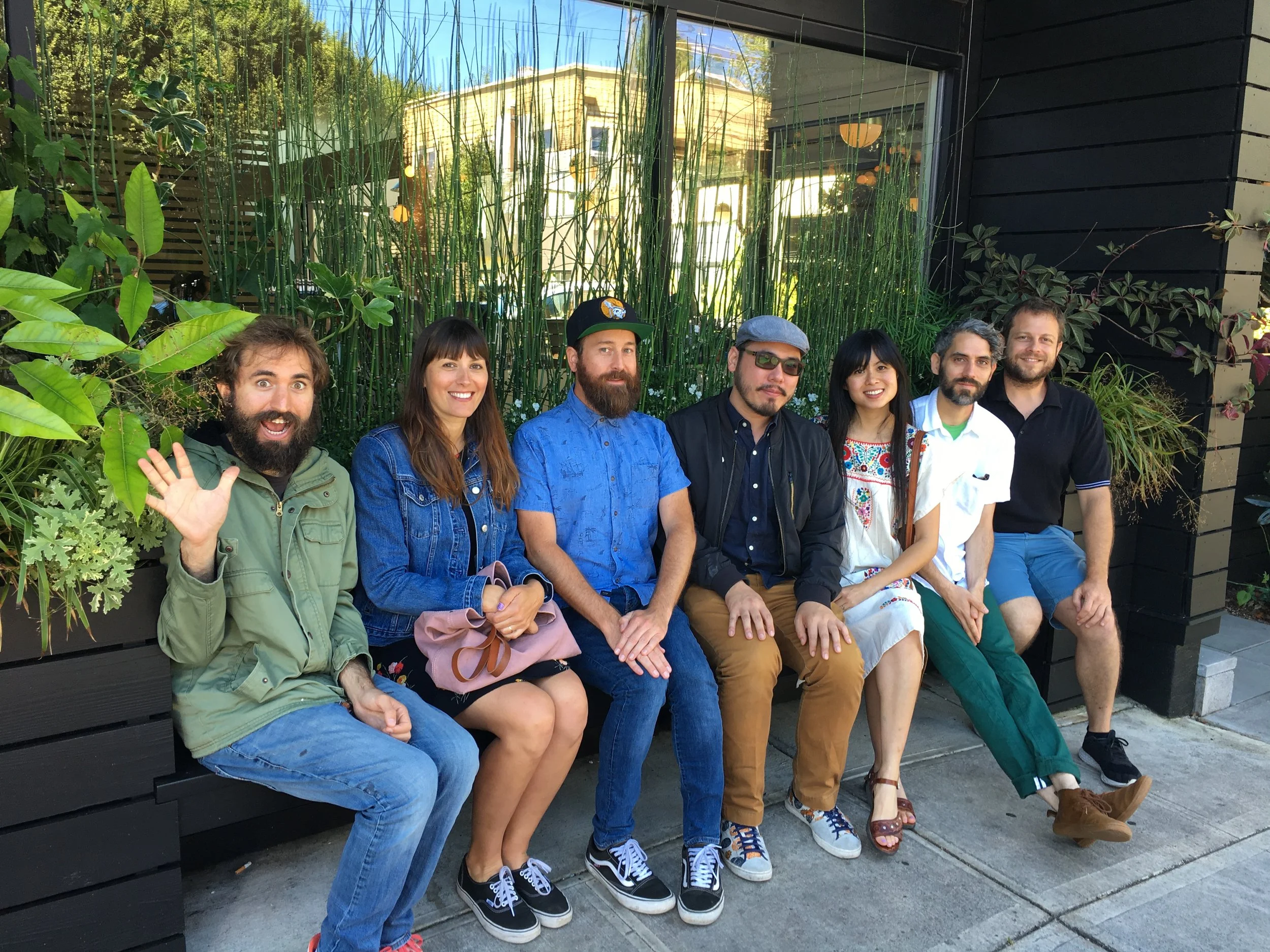 Seeing old friends and making new ones.