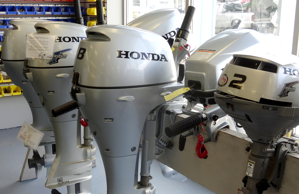 Honda portable outboard engines