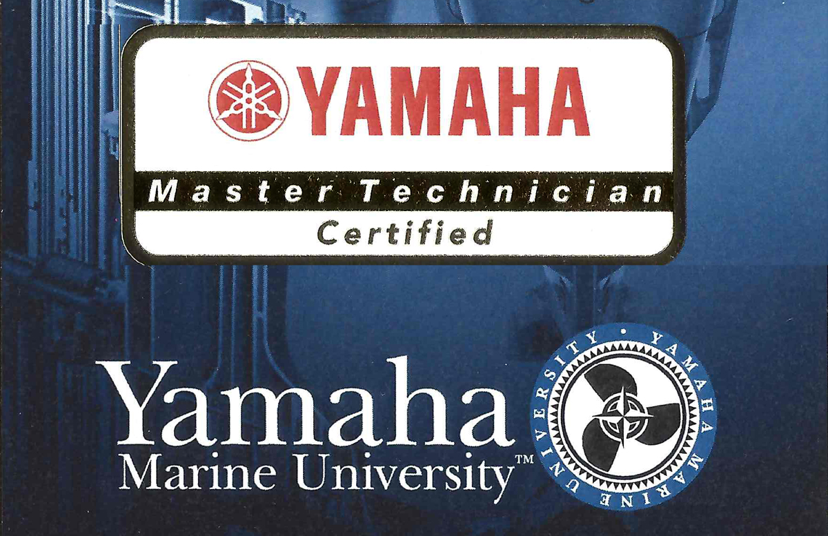 Somers Point Marina is proud to have a Certified Master Technician.