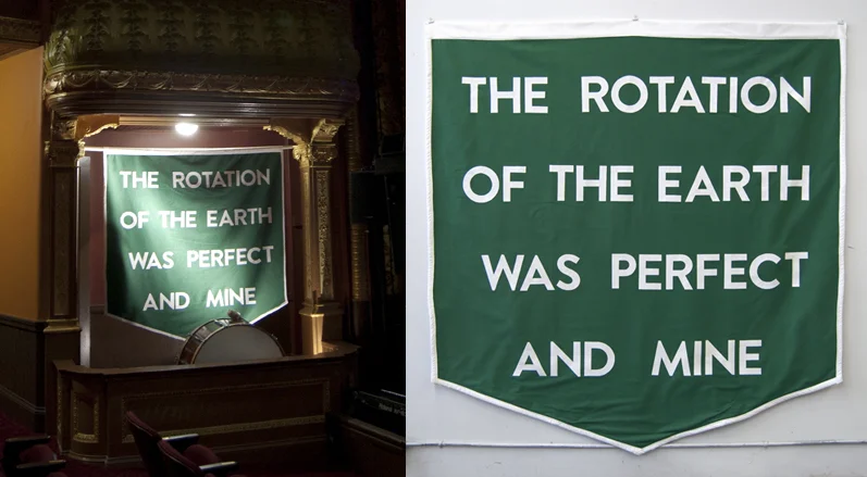 The Rotation Of The Earth Was Perfect And Mine
