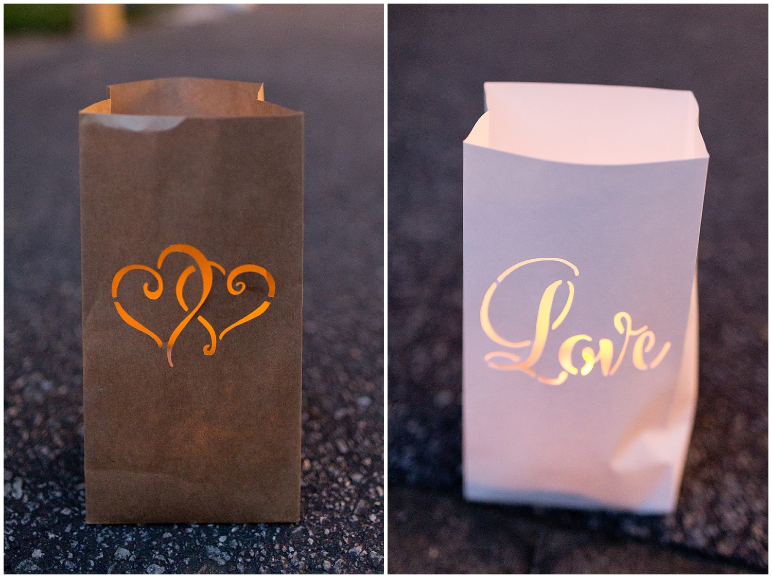 luminaries for wedding reception dance floor