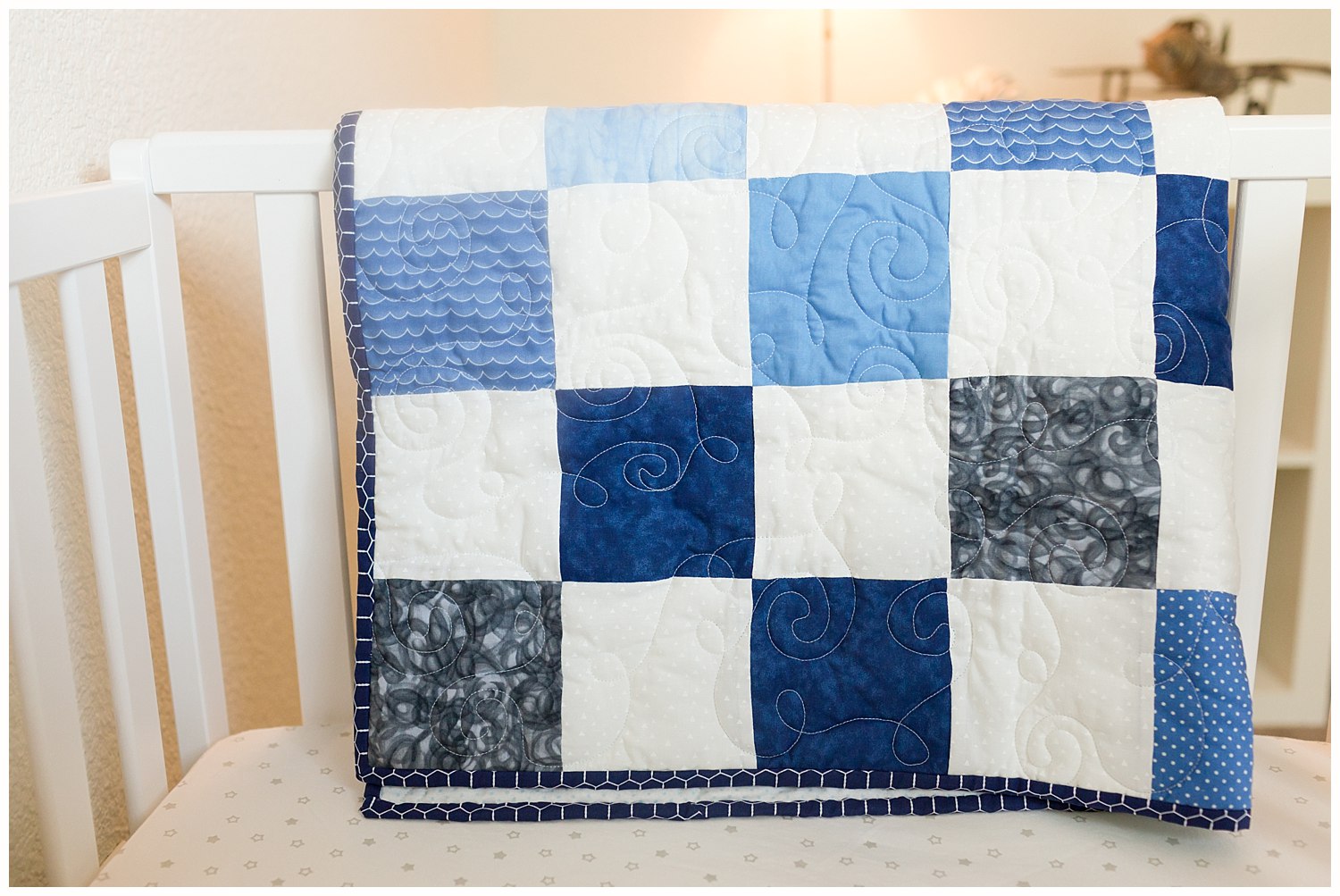 handmade quilt for baby boy