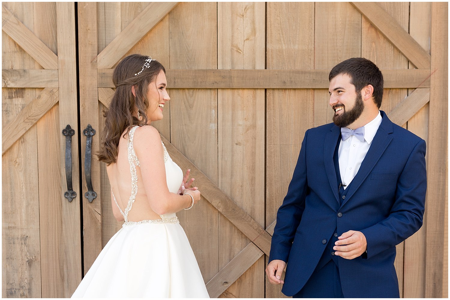 kiln, ms wedding photographer - first look