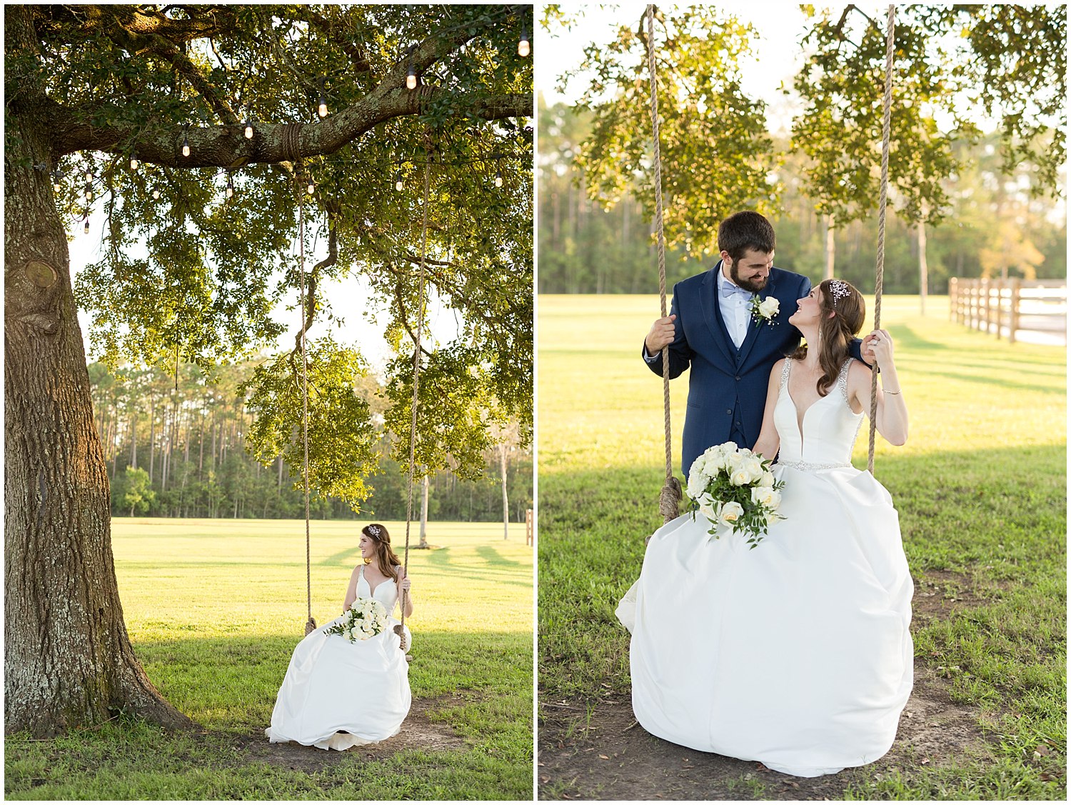 Southern Mississippi wedding photographer - portraits at The Barn at Love Farms