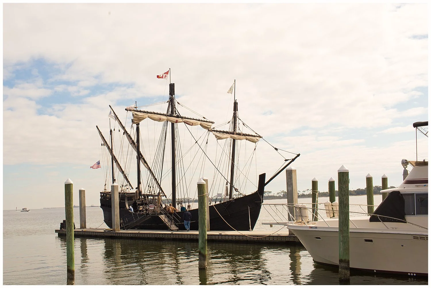 Nina and Pinta replica ships