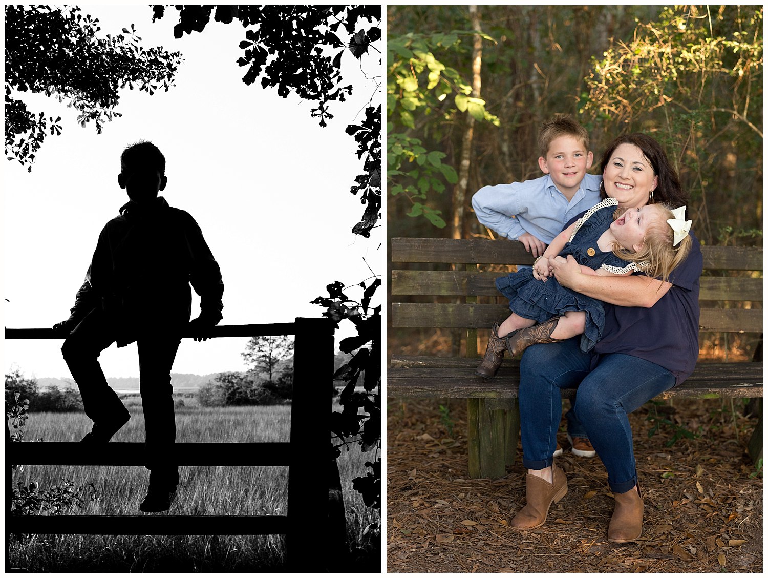 outdoor family photos in Ocean Springs