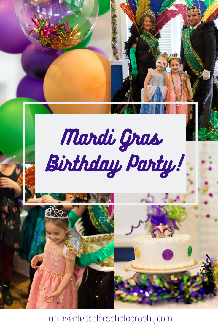 Mardi Gras Birthday Party Blog