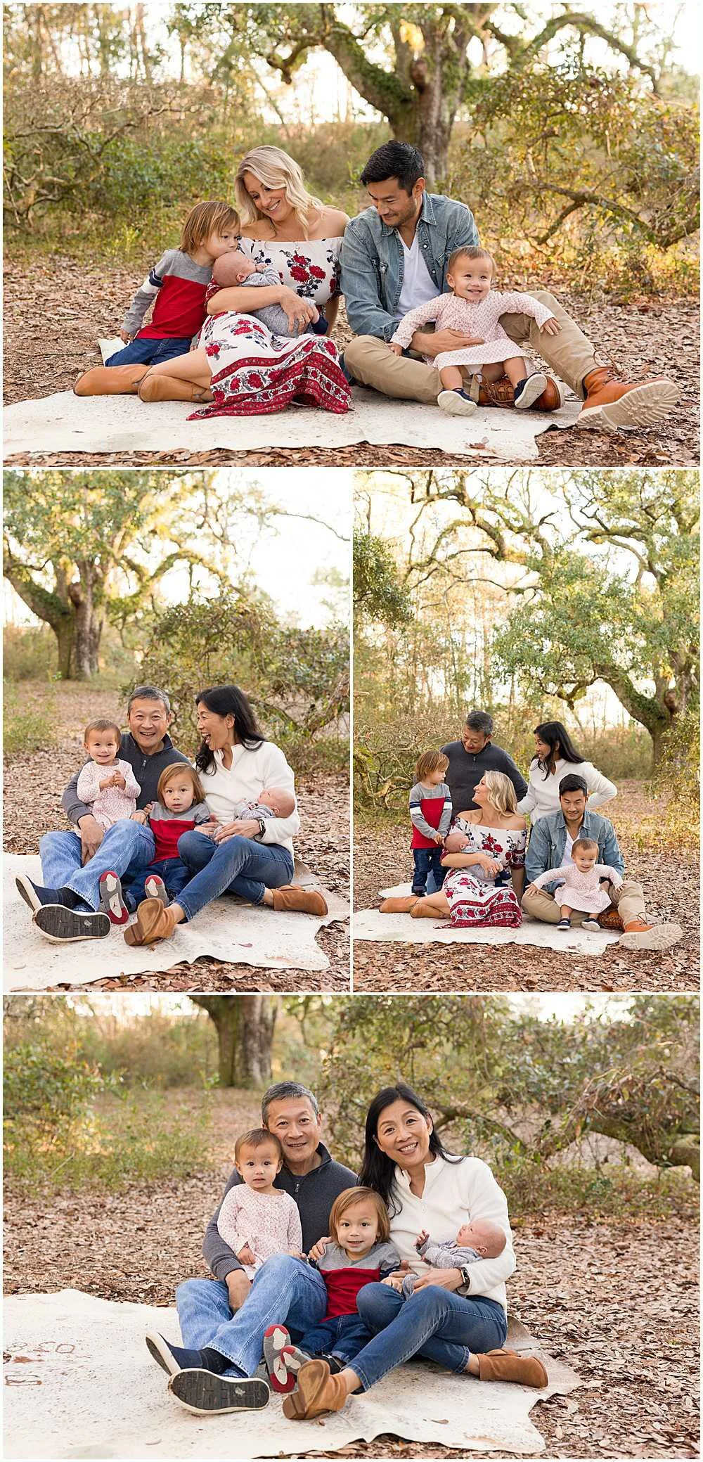 Ocean Springs family photographer - family pictures at 12 Oaks Nature Preserve