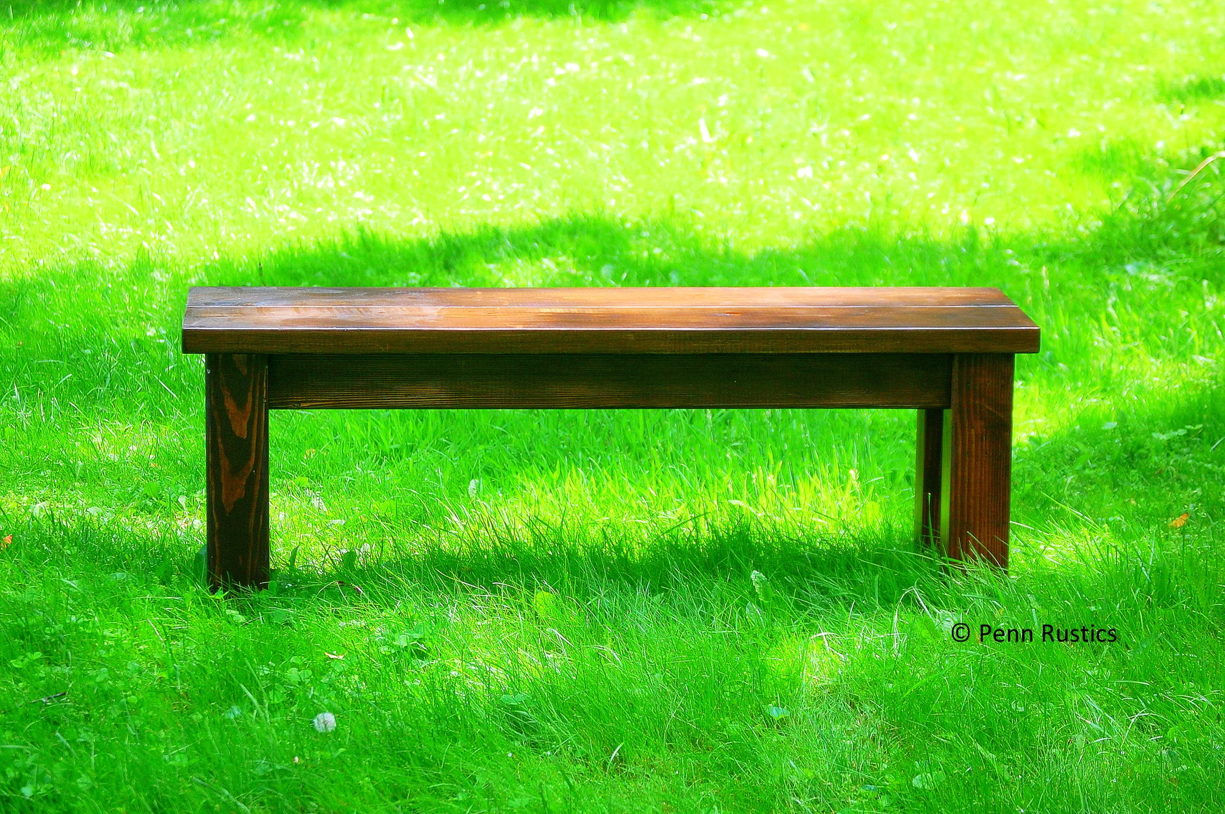 Solid Wood Bench Entryway Mudroom Rustic Farmhouse Dining Table Bench — Penn Rustics