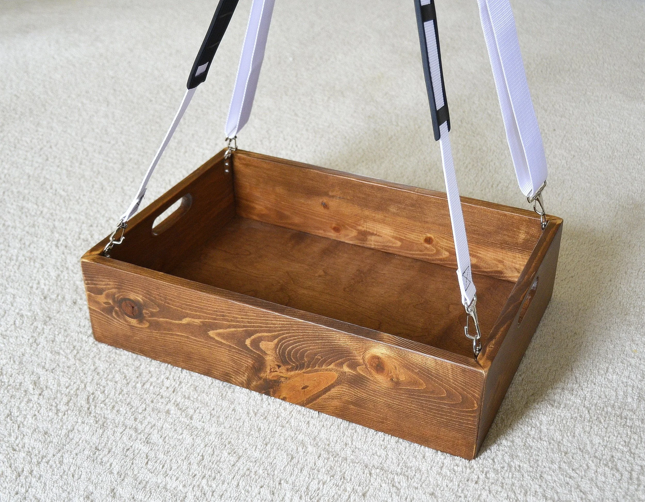 Hawker Vending Concession Stadium Box Wood Usherette Server Serving