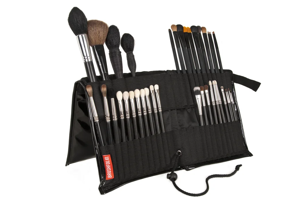 makeup brush portfolio case