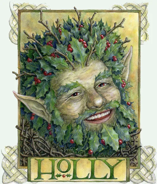 Holly - Celtic Tree Alphabet