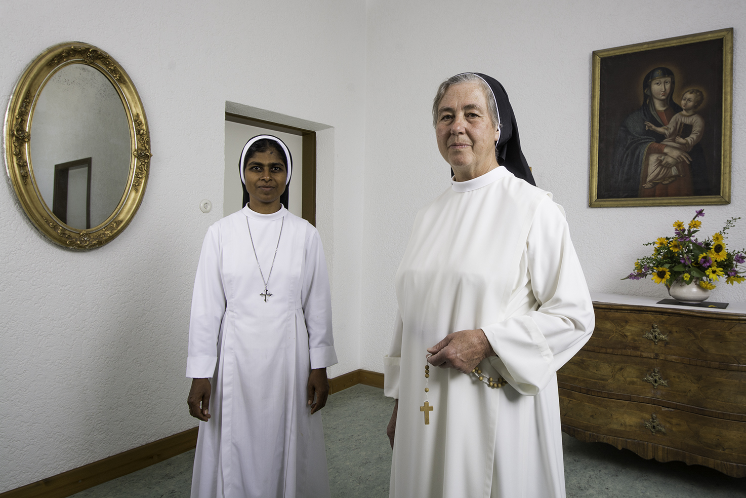 Sister Michaela and Sister Jeena