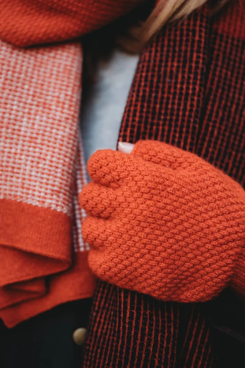 Burnt Orange lambswool fingerless gloves by Collingwood-Norris.jpg