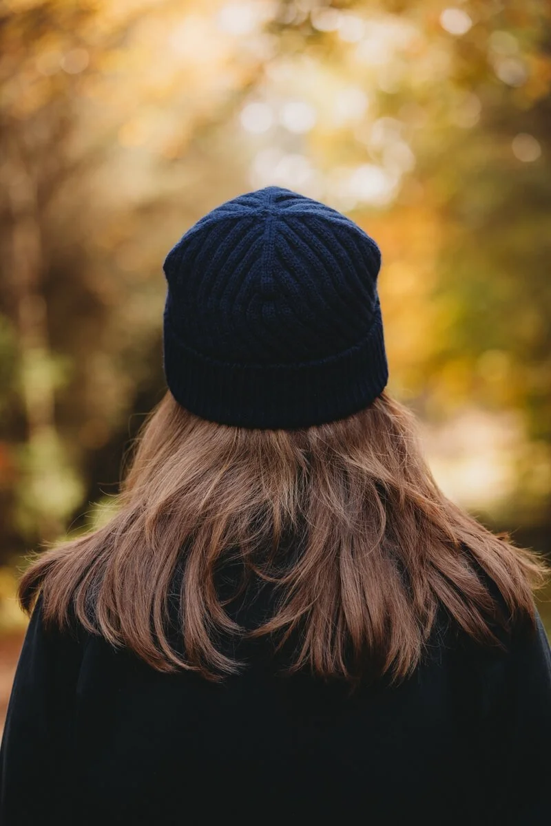 Navy lambswool beanie hat by Collingwood-Norris.jpg