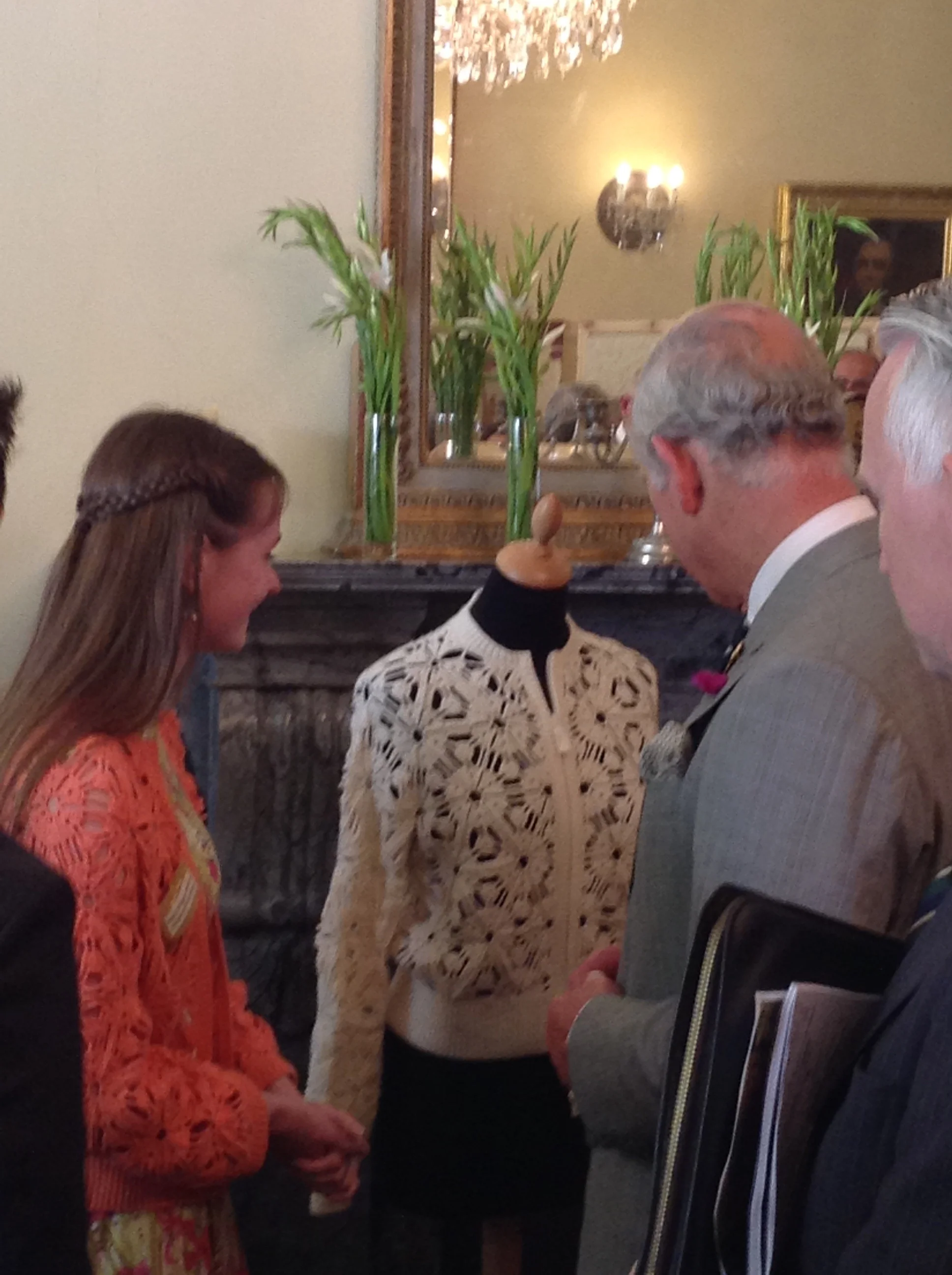 Prince Charles &amp; Cambrian Mountain Wool 