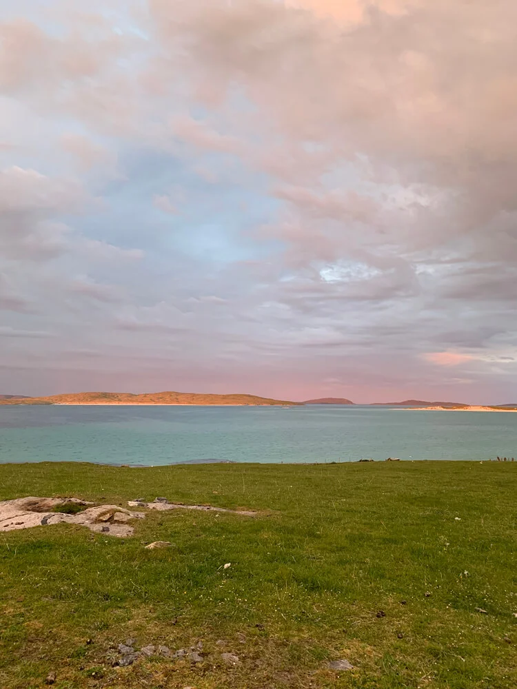 The golden hour on Barra- no filters or tricks, these were the colours!