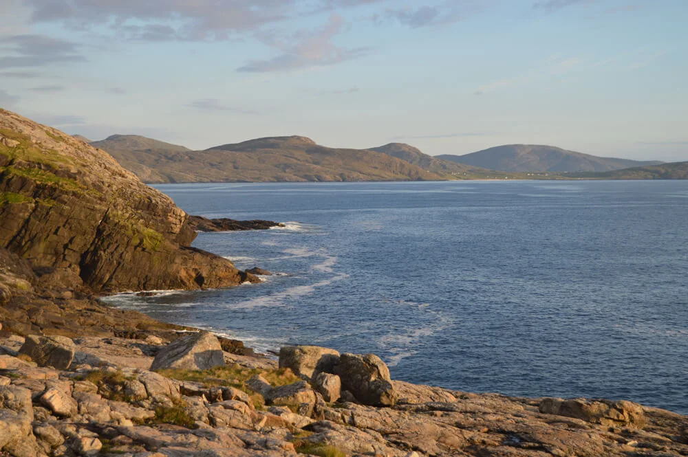 The golden hour on Barra