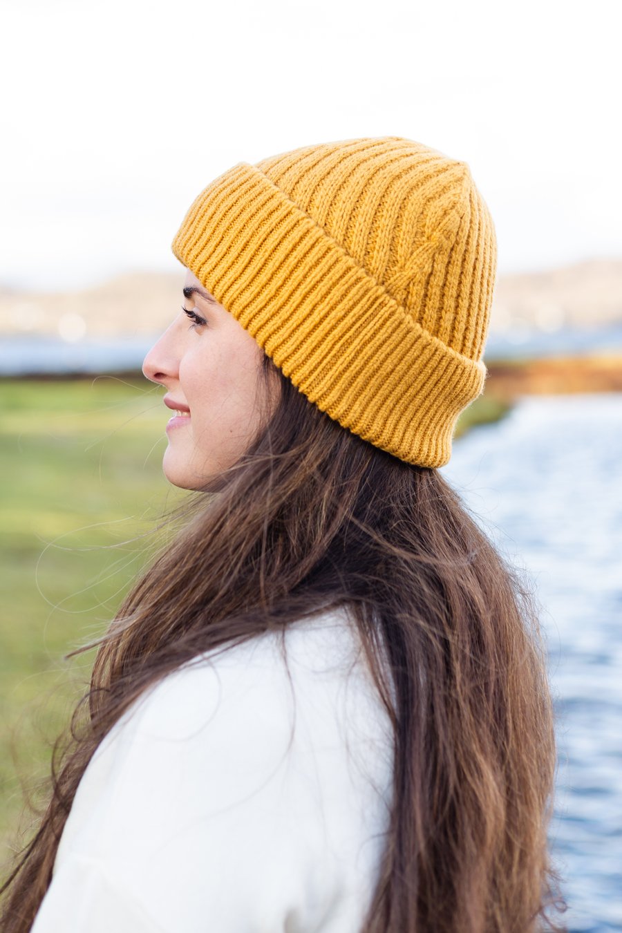 Dark Yellow Wool Beanie Hat — Collingwood-Norris