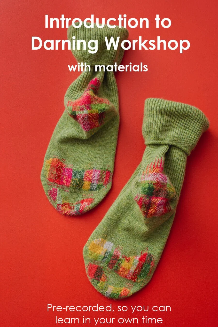 Darning Tutorial with Materials