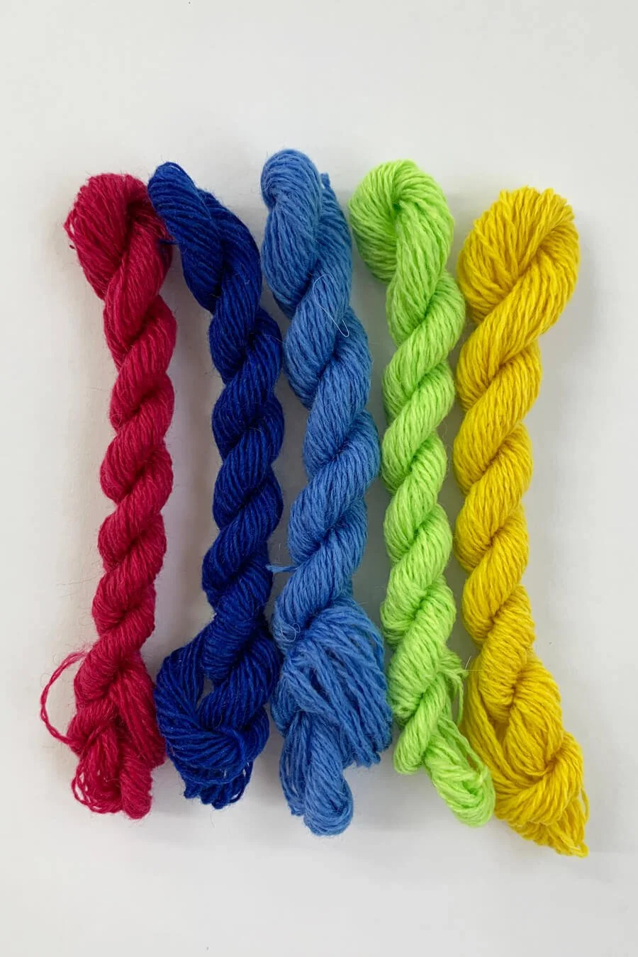 Cashmere Darning Thread in Brights