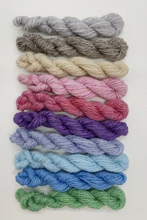 Pastel Wool Darning Thread
