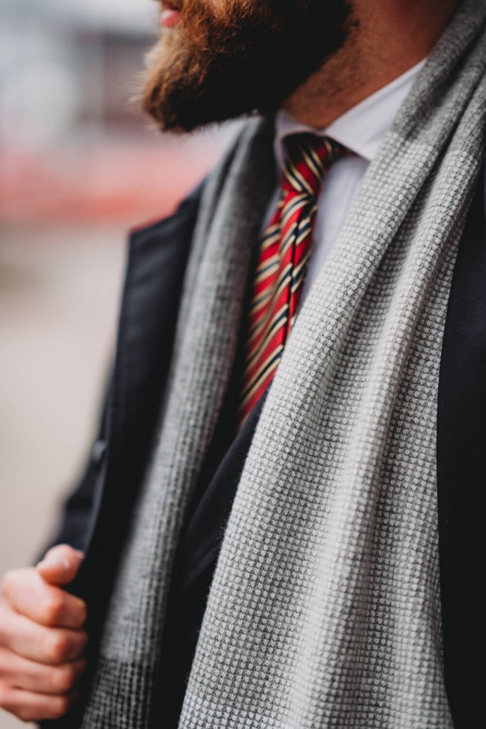 A Touch Of Refinement: The Indoor Scarf | He Spoke Style