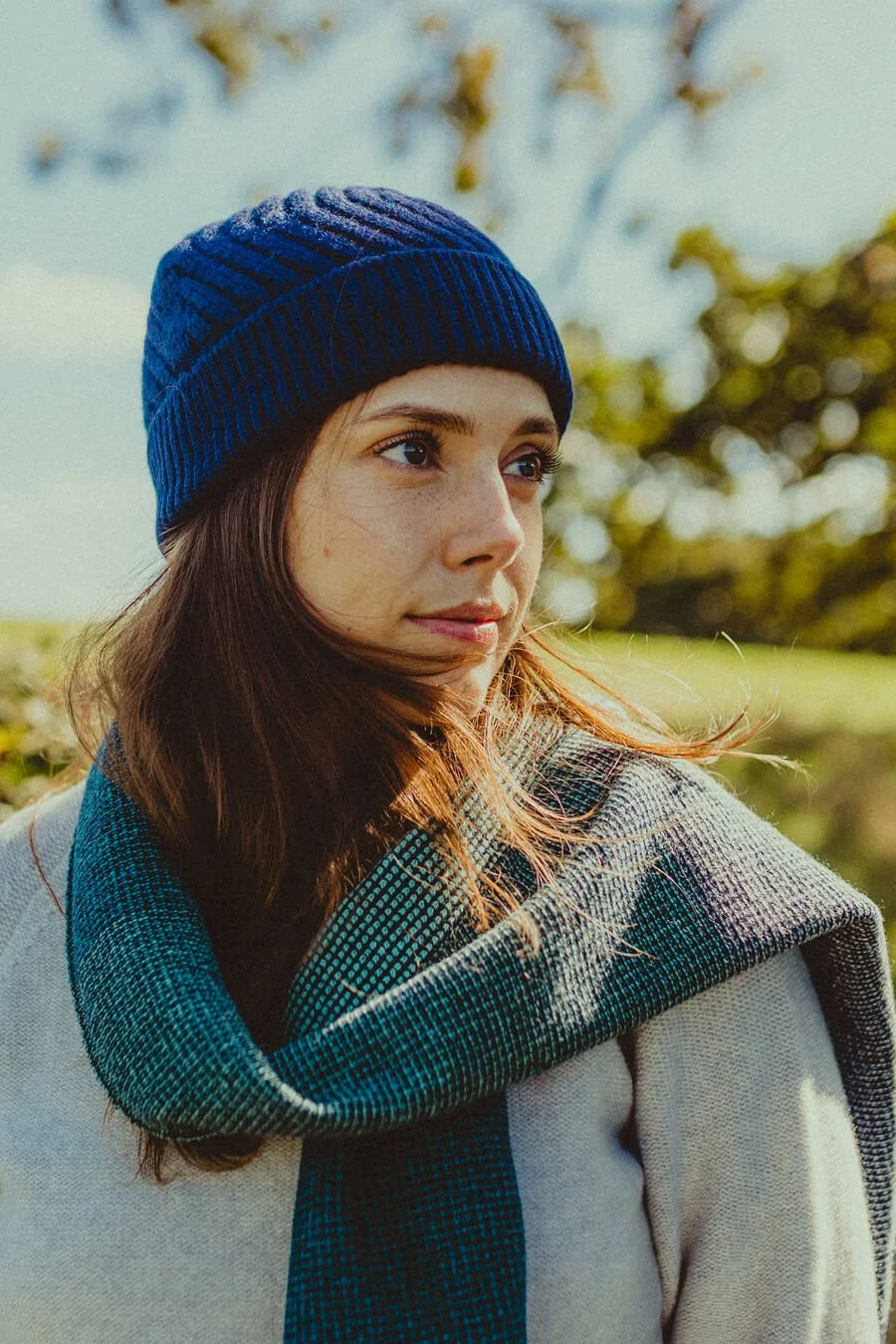Navy hat with blue scarf by Collingwood-Norris.jpg