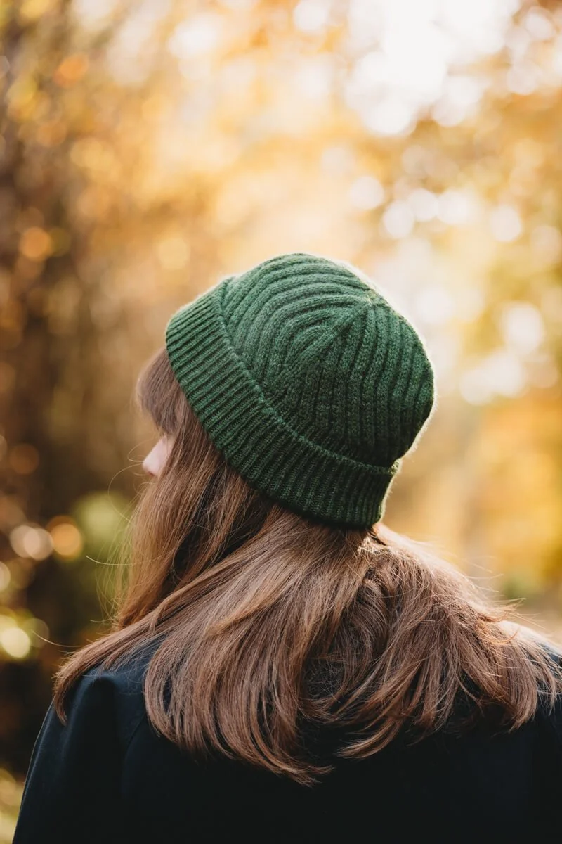 Dark Green Beanie Hat — Collingwood-Norris