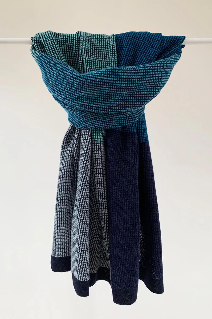 Large lambswool scarf in blues by Collingwood-Norris.jpg