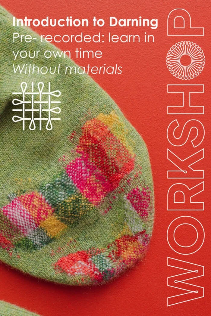Introduction to Darning Workshop without Materials