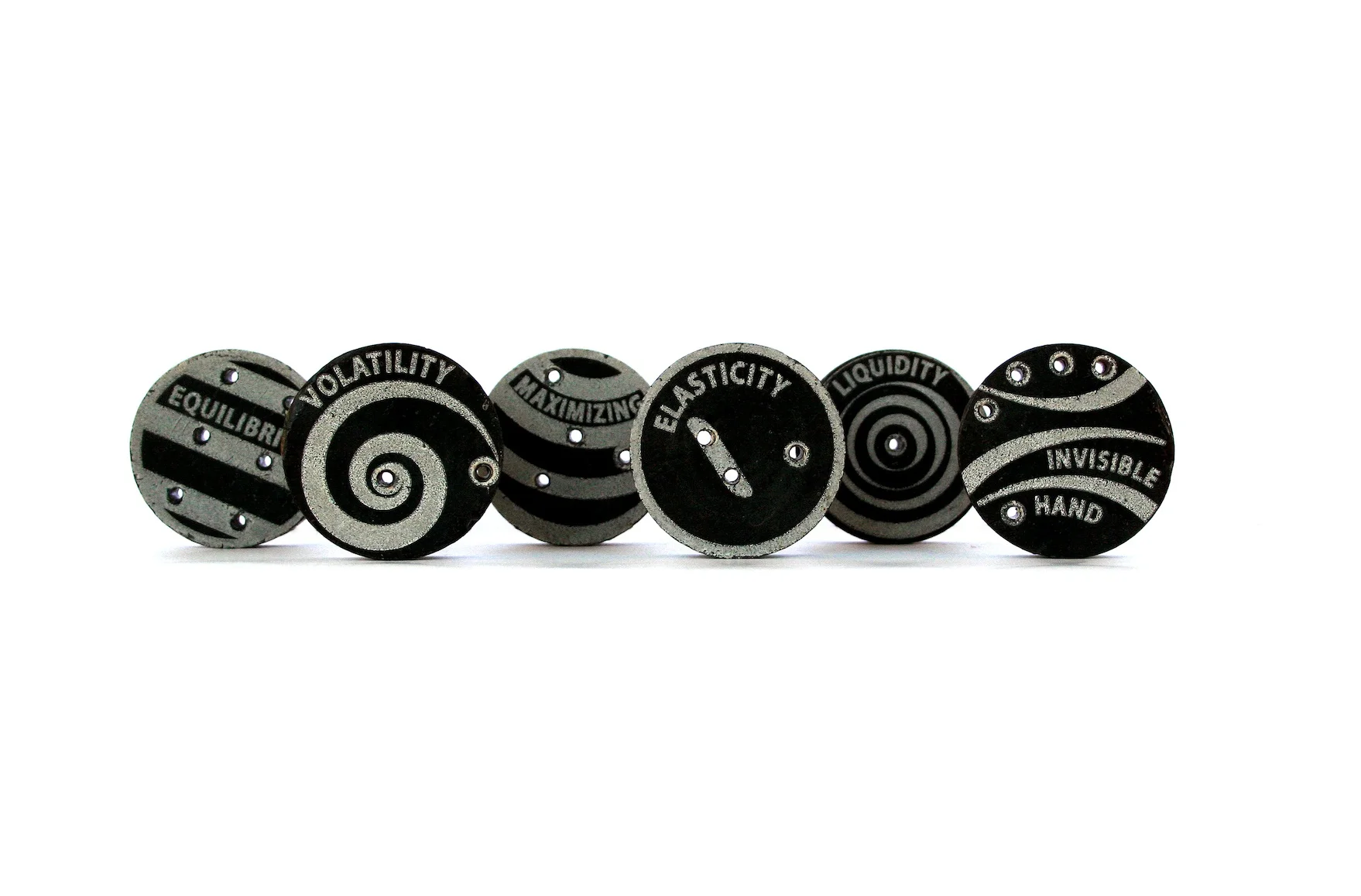 Christine Kettaneh, Soap Coins , pre-side1, laser-engraving on soap, 2014