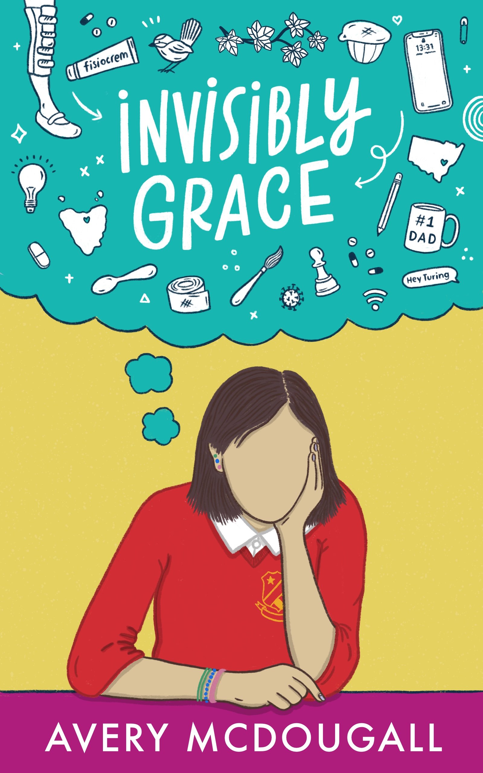 Commissioned book cover for local author.