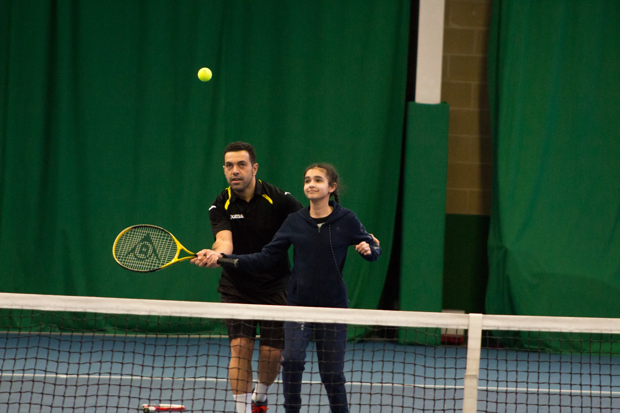 Equinor Tennis coaching Day
