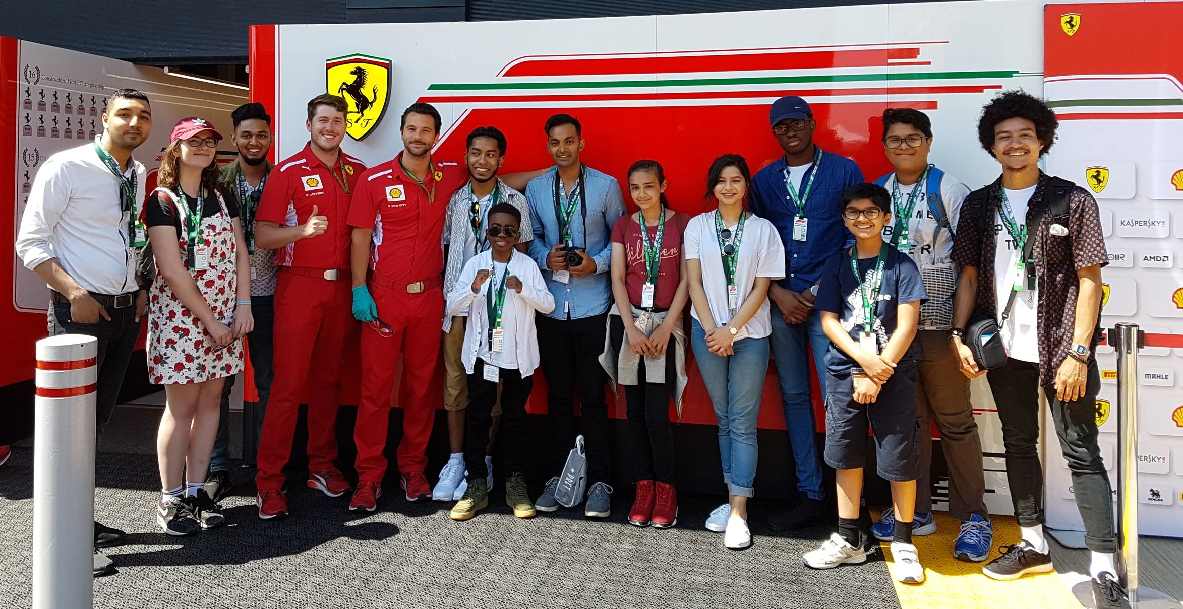 Ferrari F1 Team Garage