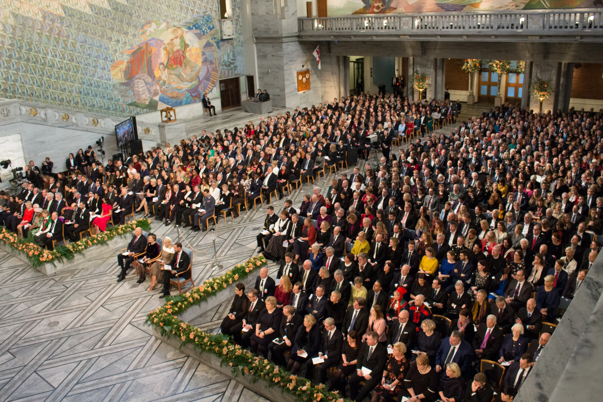 The Nobel Peace Prize Ceremony