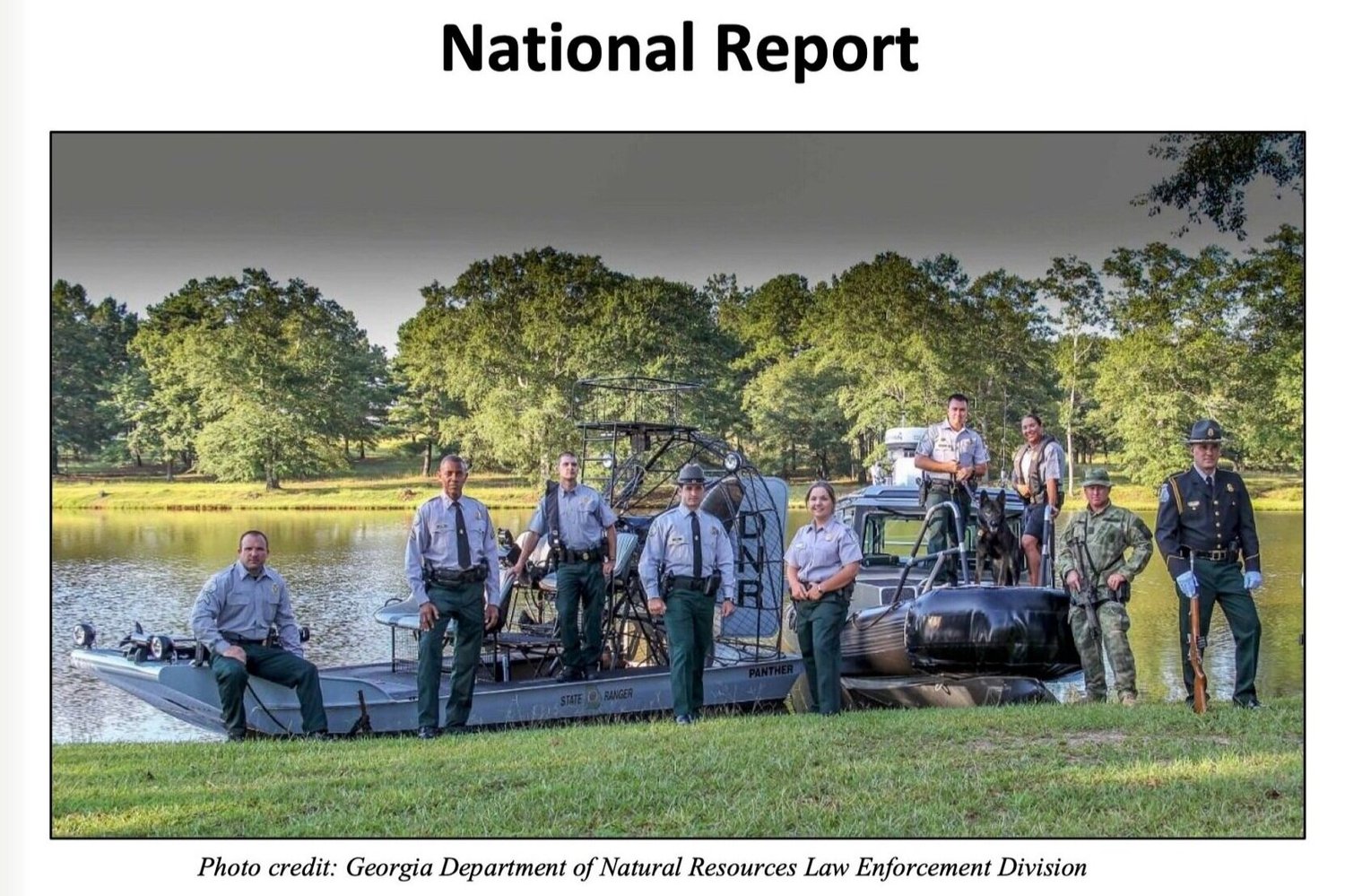National Report: Planning for the Future of Conservation Law Enforcement —  National Association of Conservation Law Enforcement Chiefs