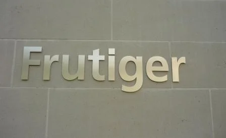 Frutiger Bold - 15cm Series