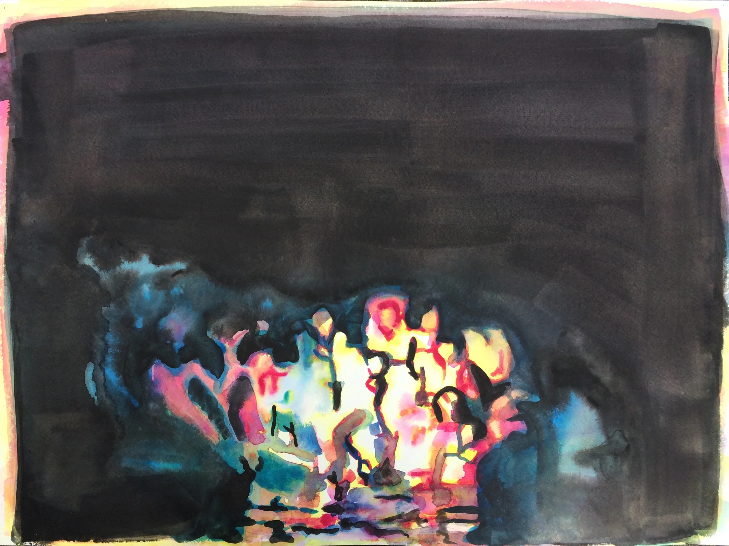 Raft (after Delacroix)