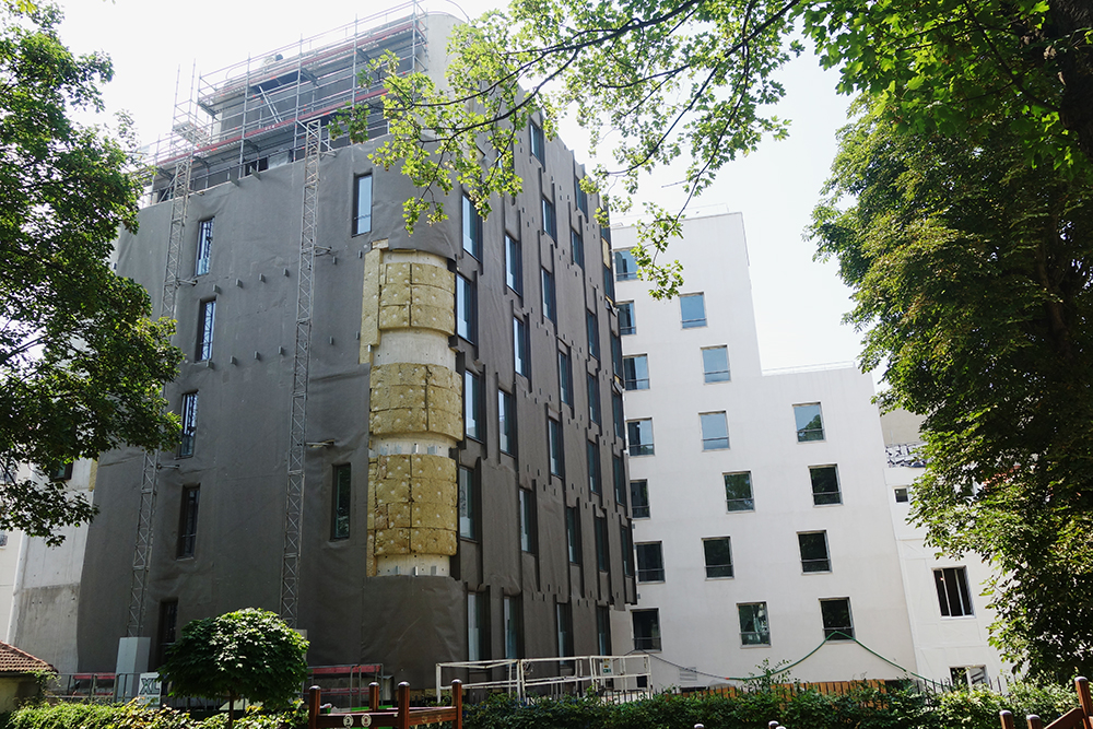   Logements en chantier  © VIB Architecture 