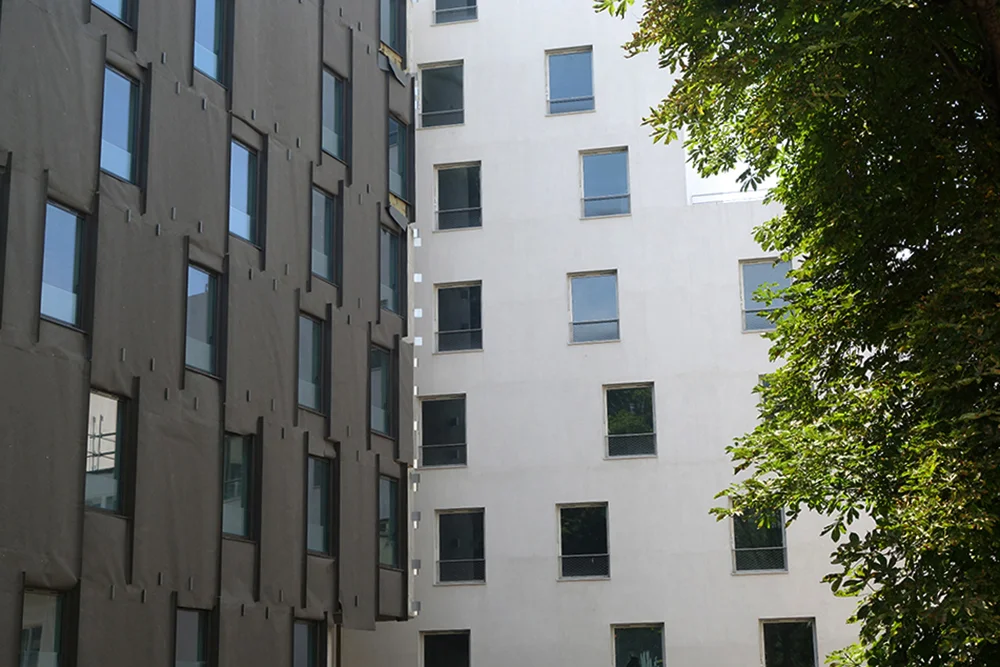   Logements en chantier  © VIB Architecture 