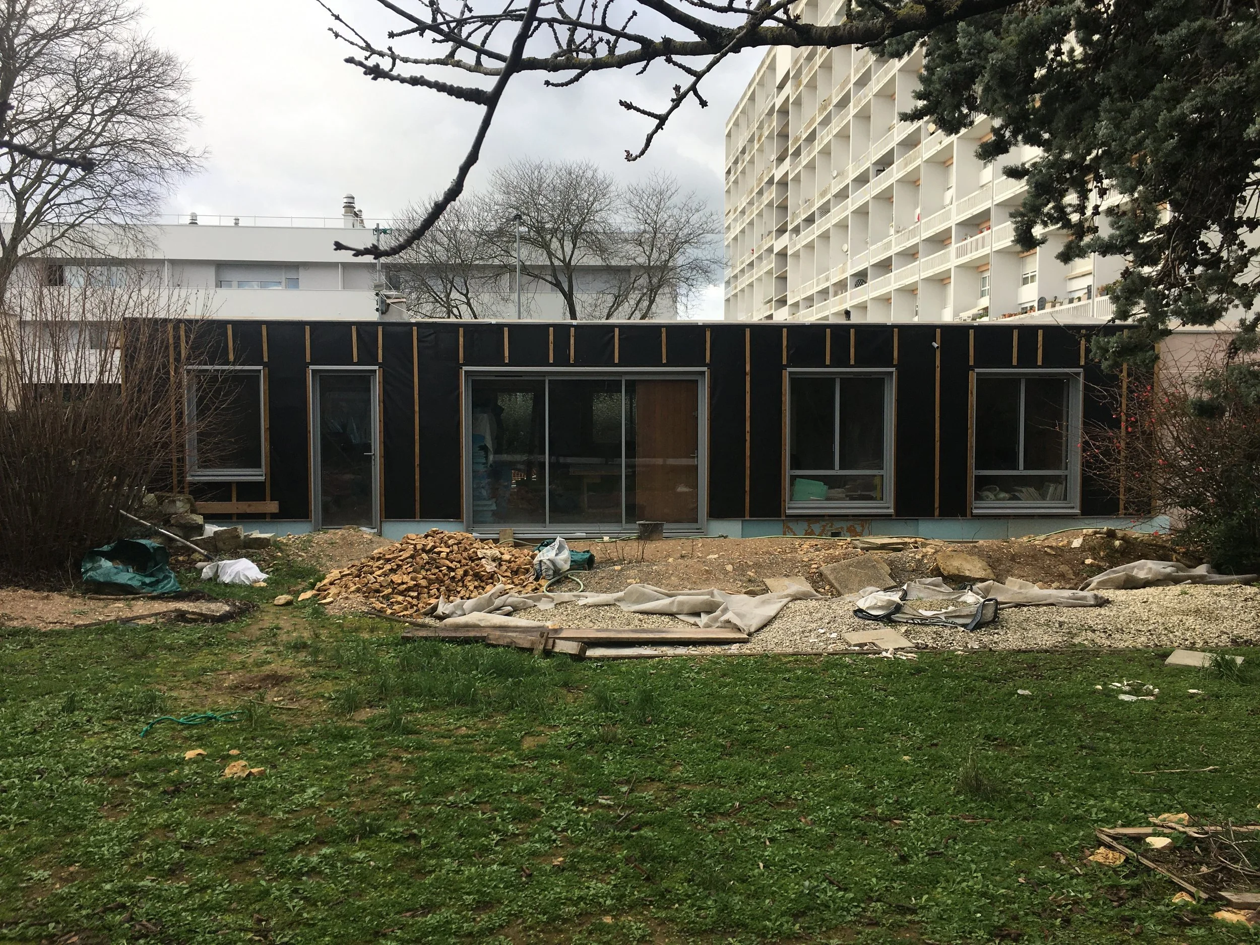 Bâtiment en chantier (2023)