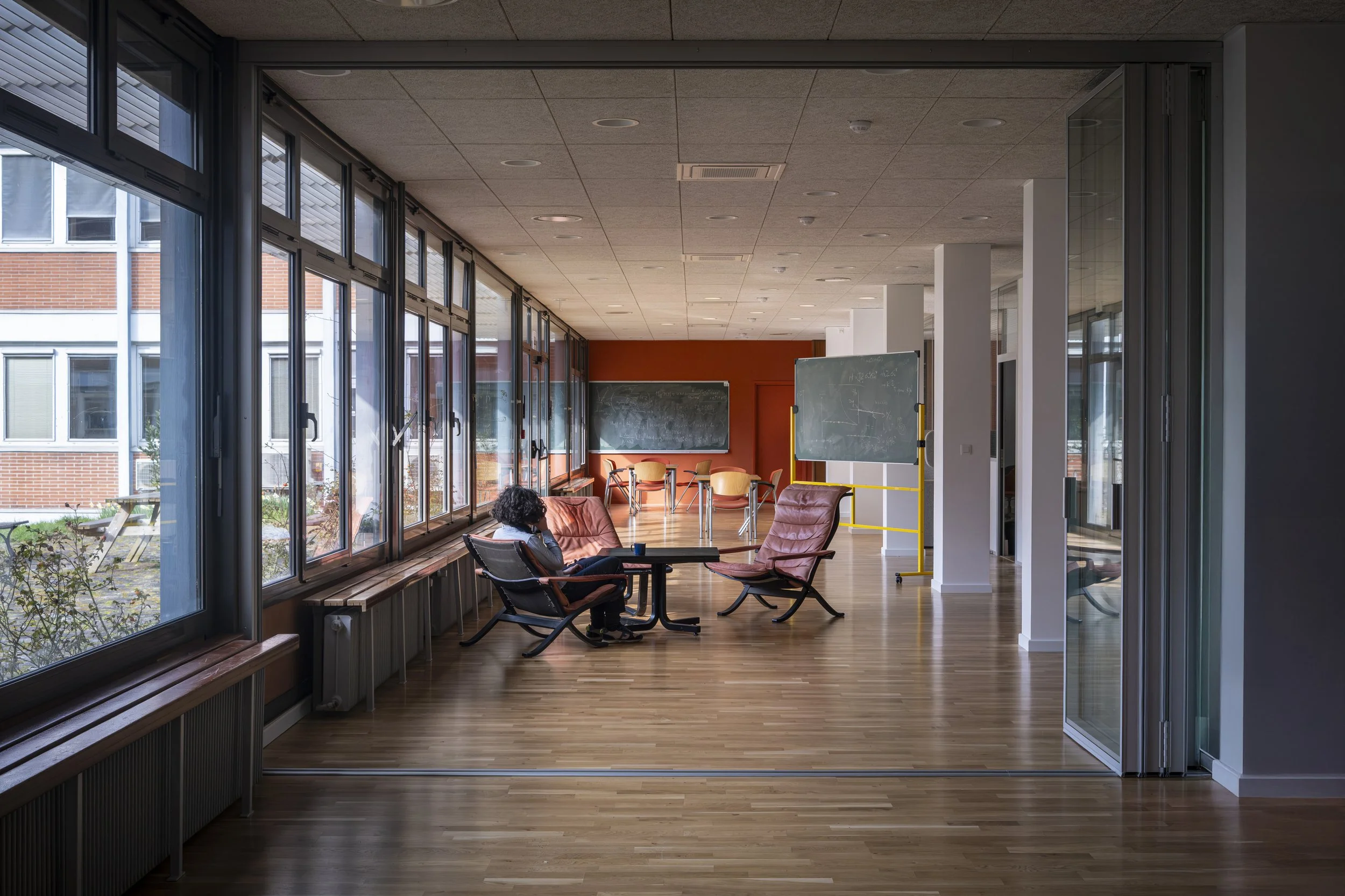 Depuis la salle café