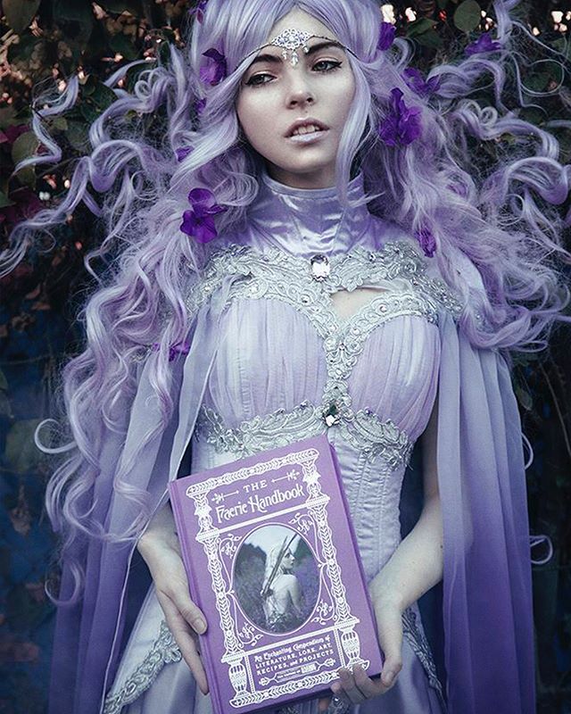 Wow! I&rsquo;m loving these stunning photographs from @fireflypath that include The Faerie Handbook written by @faeriemagazine / @carolynturgeon / @gracesidhe and published by @harperbooks that I designed.

Photographer / Model &bull; @emackphoto 
Ph