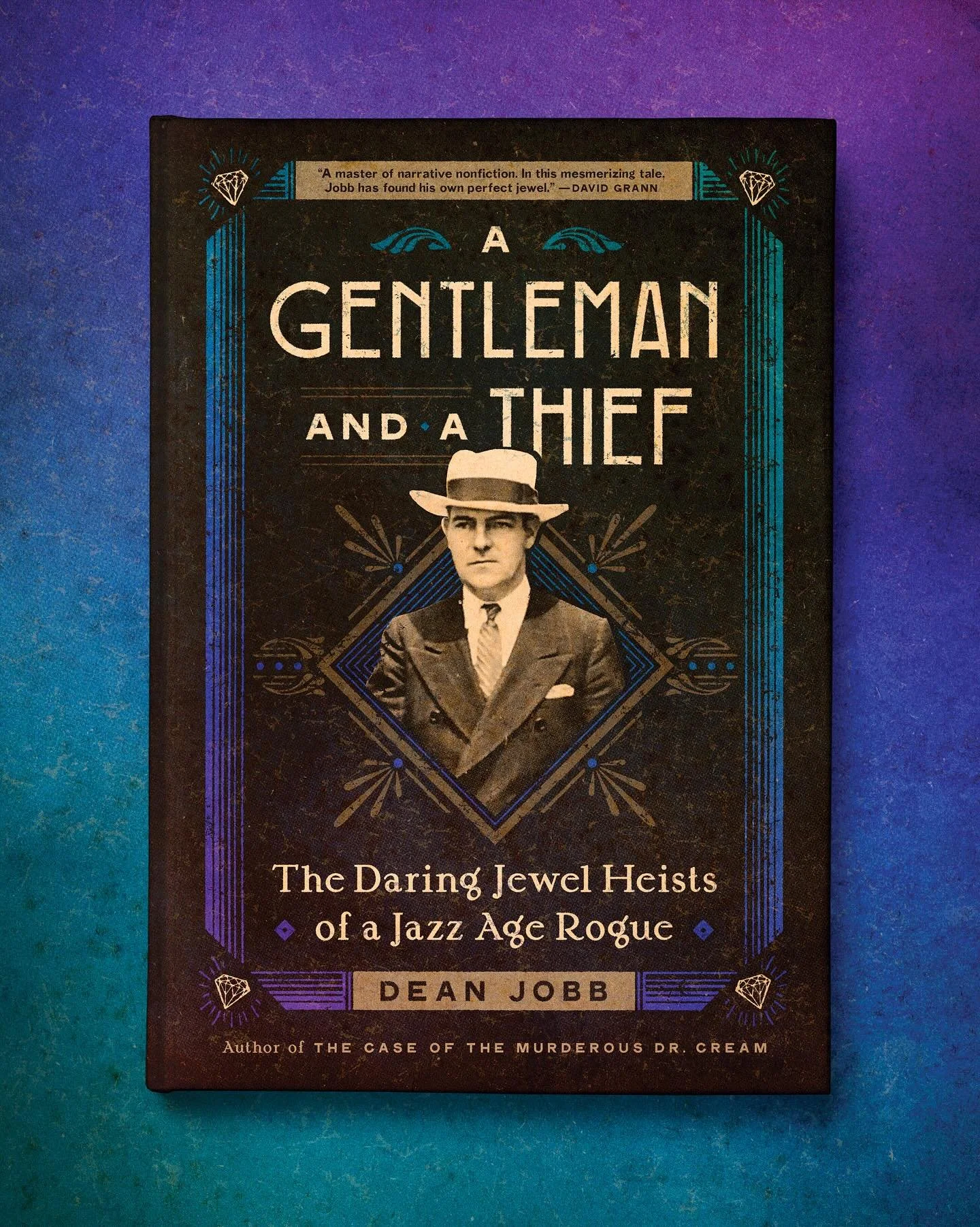 With all of the talk about the jewel heist at the Louvre, I&rsquo;m reminded of this book cover I designed recently for @algonquinbooks / @hachetteus called &ldquo;A Gentleman and a Thief: The Daring Jewel Heists of a Jazz Age Rogue&rdquo; by Dean Jo