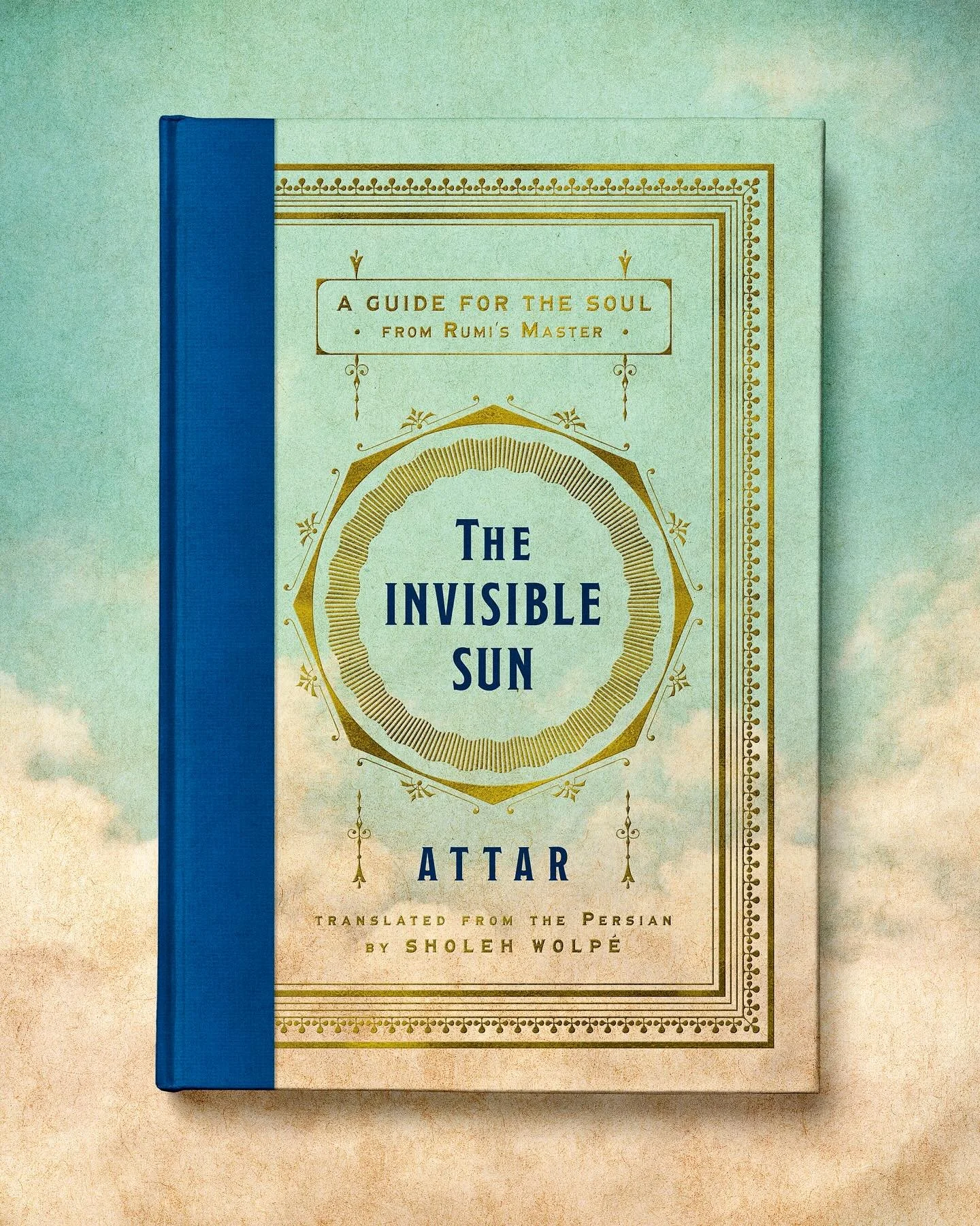 I can never resist an opportunity to use gold foil! ✨ 

Out now from @harperonebooks is the first comprehensive English collection from one of the world&rsquo;s most influential mystics&mdash;Attar&mdash;the twelfth-century poet Rumi called his maste