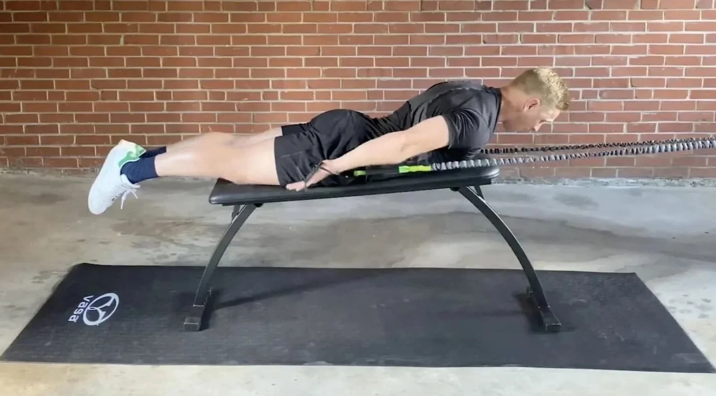 Double-Arm Pull – Finish Position