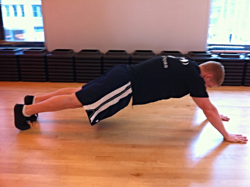 Trunk Stability Push Up